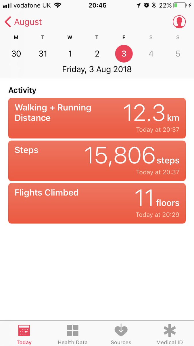 IanTyrrell5's tweet photo. Bike again this morning before work then let’s just say a few steps at work! #AHPsActive #refreshmentneeded https://t.co/50nh1kv0UP