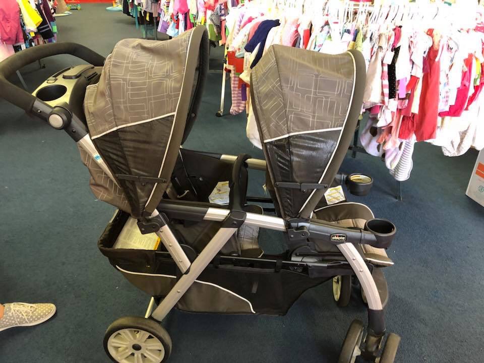 Milestones_Erie's tweet photo. Clothing racks are full of the hottest new trends.  
We also have a ton of furniture, equipment, and big toys that have come in this week!!!
Call the store at 836-0123 for more info.
#erietrends #myerie #ourerie #erielive #eriekids #eriemoms #shoperie #supporterie #EriePA https://t.co/7GWYypDubv