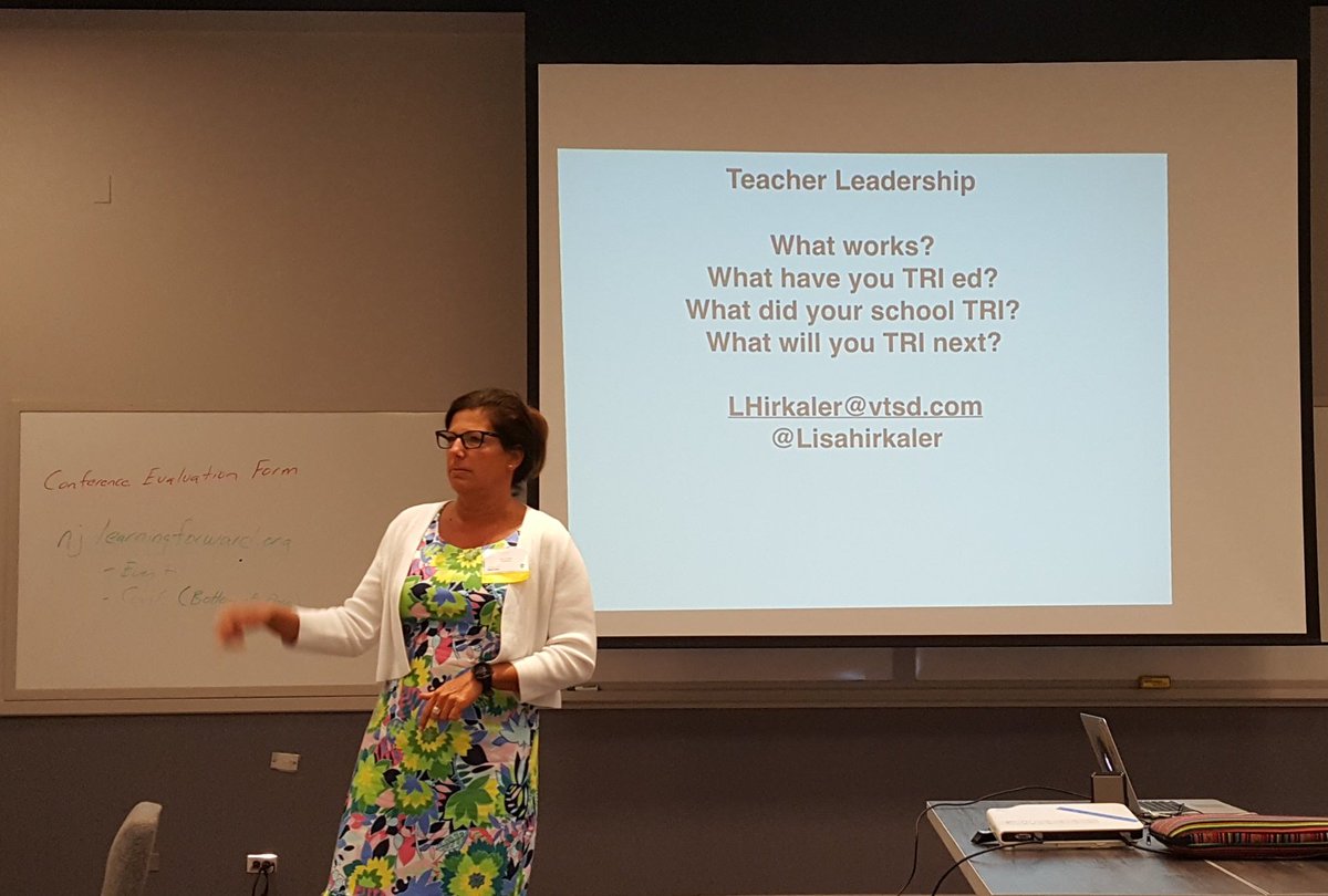 NJCountyTeacher's tweet photo. Teacher Leaders: It is time to pick up the key and open the door two further our profession! @LearnForwardNJ #LFNJ18 @NJEA @NNSTOY @NJEAStudents https://t.co/qyThXKl9GO