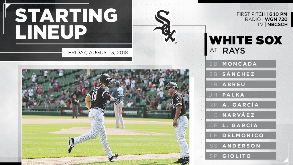 Chicago White Sox on Twitter "Tonight's WhiteSox starters. ⏰ 610 PM