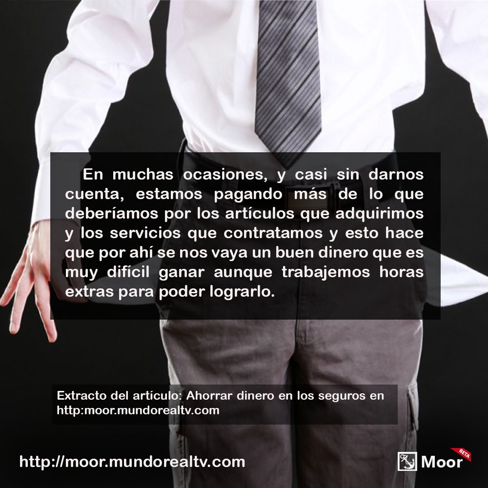 moormrtv's tweet photo. Ahorrar dinero en los seguros
https://t.co/OWphqeUhns
#Seguros #Ahorros #Empresas #Negocios #Exito https://t.co/QTkGfXaCCz