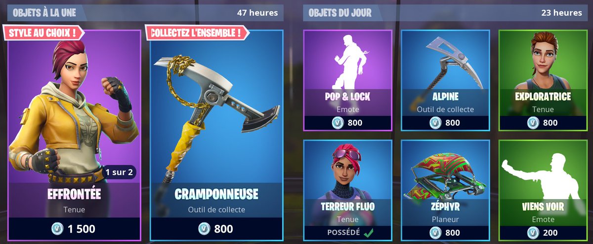  - prochaine tenue fortnite