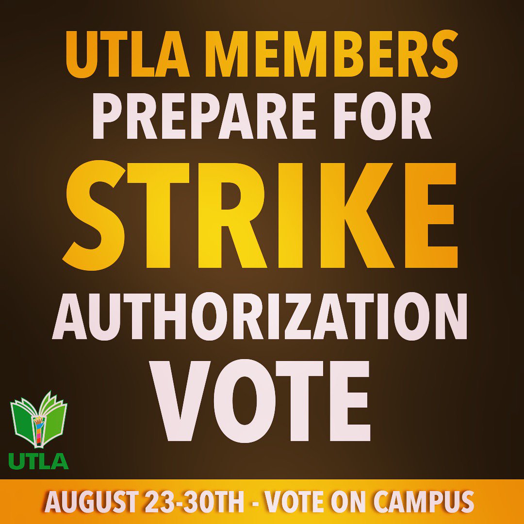 UTLA on Twitter: "IMPASSE: UTLA members prepare for a strike