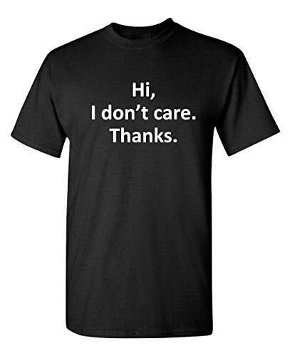 StonersTreefer's tweet photo. Feelin Good Tees Hi I Don’t Care Thanks #Sarcasm Cool #Gift #Sarcastic #Graphic Very #Funny  T-Shirts https://t.co/sFrbMpDYhT #FunFactFriday #funnehfriday #FridayFeeIing #FridayMotivation https://t.co/MfHdic5UKZ