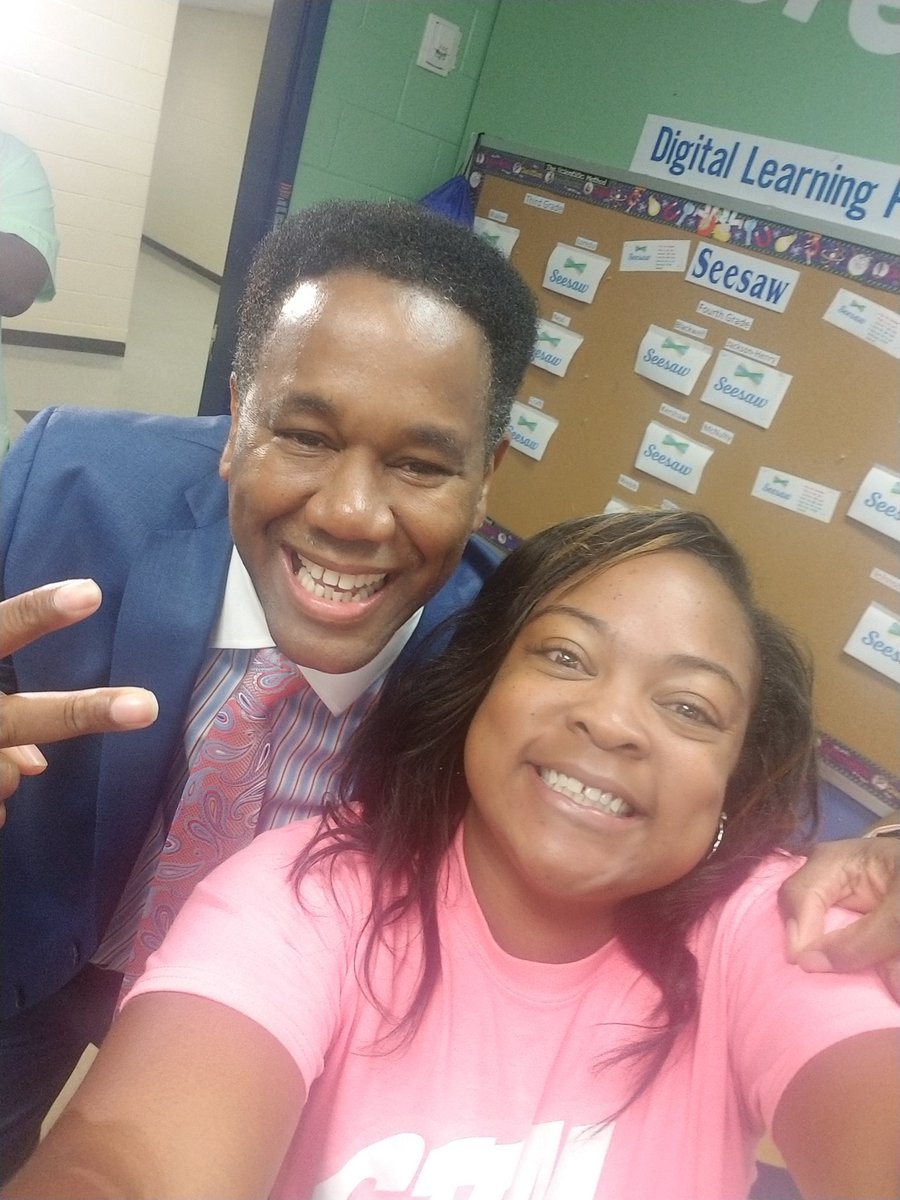 ecwestwildcats's tweet photo. There are more pics!!! Check out our BIG surprise today!! Thanks for making us feel so special @TomJonesWSBTV https://t.co/jQy2SVK9n5