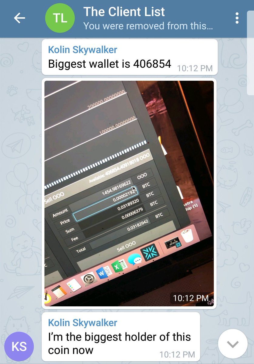 crypthoemaniac's tweet image. @nwacrypto Why do you always have to lie? I have HUNDREDS of screen shots of you using your platform and organizing pump and dumps. You like to dump on your followers? You're trash. #coinchaser #thecoinchaser #nwacrypto #KolinDeshazo #scammer