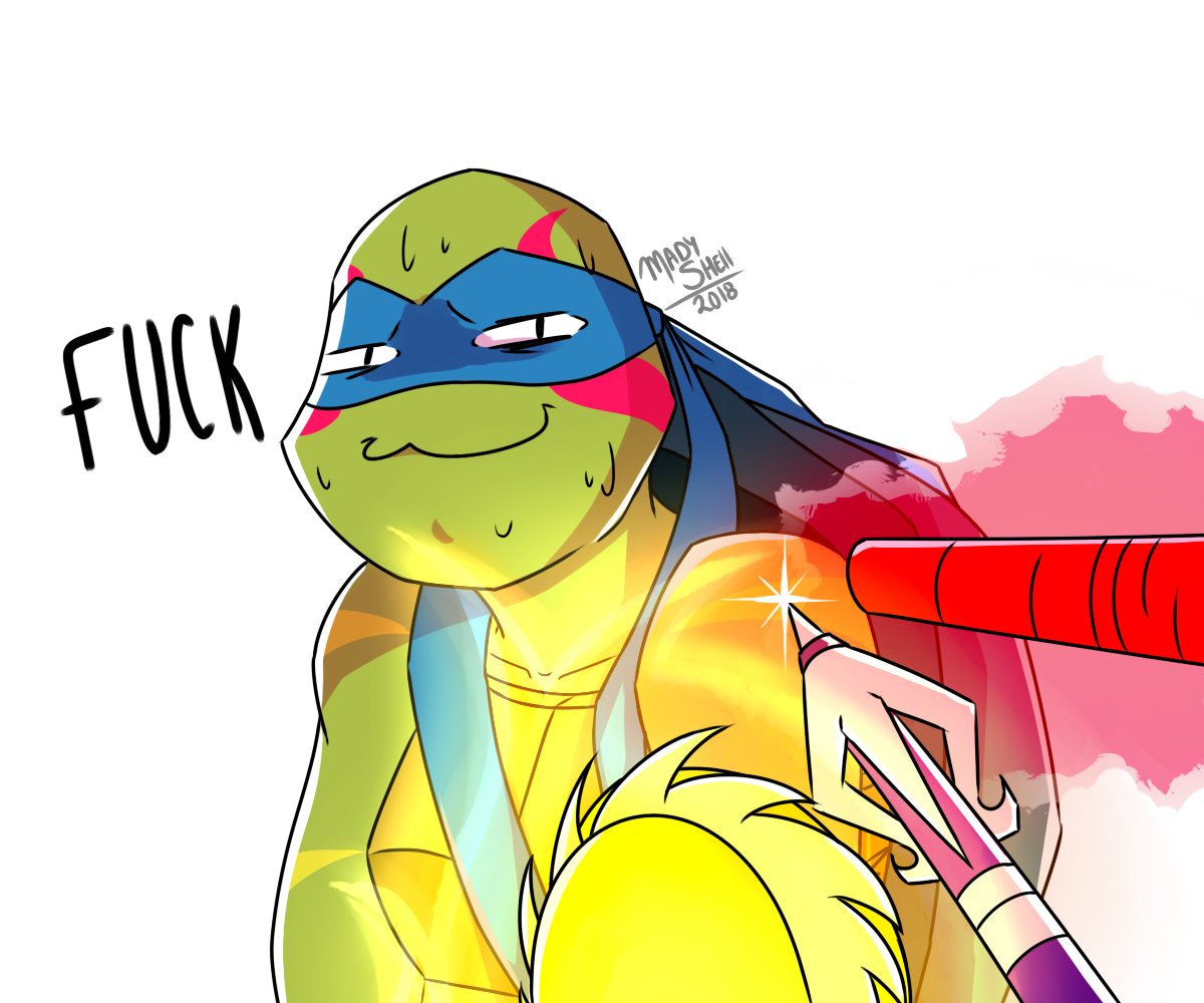 Leo: *dabs*Mikey/Don/Raph. 