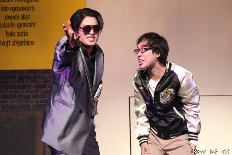sumabo_tv's tweet photo. 鎌苅健太・小沼将太が笑いに挑む、『トランジット・コメディアンズのコント集』が上演中！
小笠原健・反橋宗一郎・丸山敦史ら舞台写真UP！
銀座博品館劇場にて8/5まで
https://t.co/MMEfE3ntVL https://t.co/285U4HPiNs