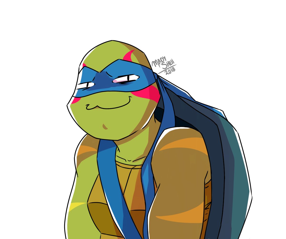 Leo: *dabs*Mikey/Don/Raph. 