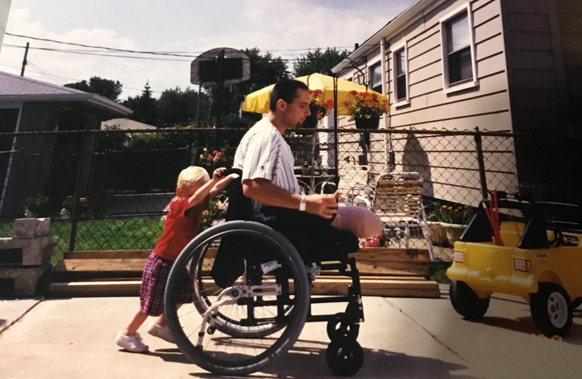 j_sheebs's tweet photo. 20 years ago today, my dad was in a car accident that led to him having both his legs amputated. I am so thankful that I have been given the opportunity to witness this man’s drive, wisdom, will, strength, laughs, love and support. #MyDad #20strong https://t.co/0rumXVwLfX
