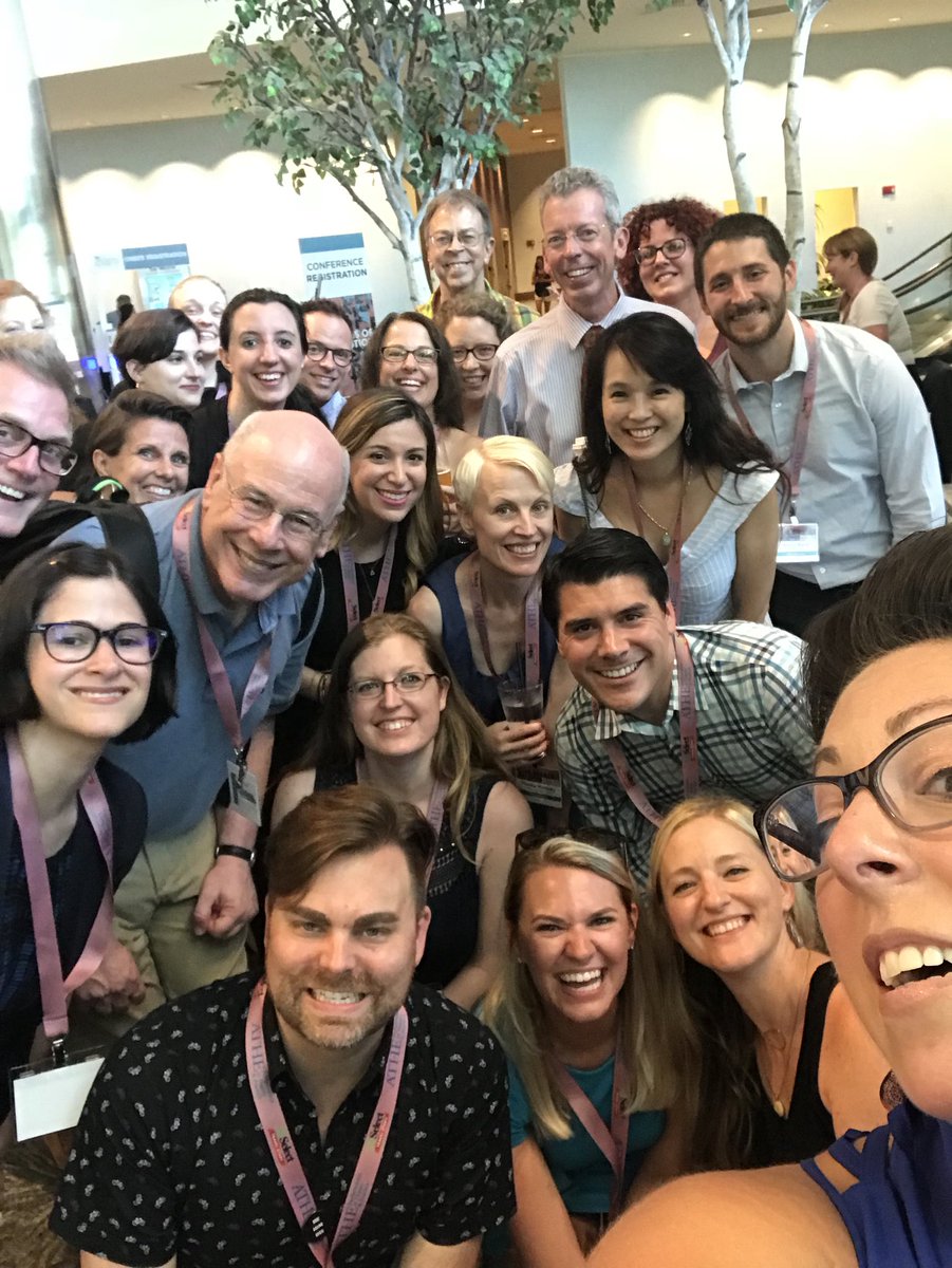 MT/D happy hour #ATHE2018 #ATHEBoston18