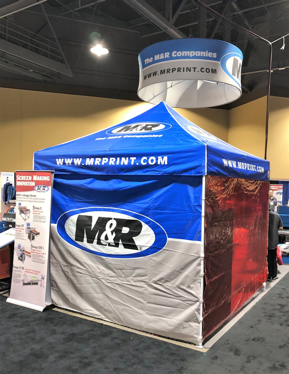 ezupusa's tweet photo. Here is an E-Z UP sighting featuring our custom shelter setup for @mrcompanies at @Thenbmshow! https://t.co/gXQPUA17ng #ezup #takeitez #custom #nbmshow #mrcompanies #mrprint https://t.co/zvvfpv2wGn