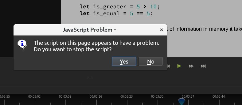 greyblake's tweet image. I was working on the new episode of #rustcast, like suddenly... You're a the one to blame #javasript ! #desktop #openshot
