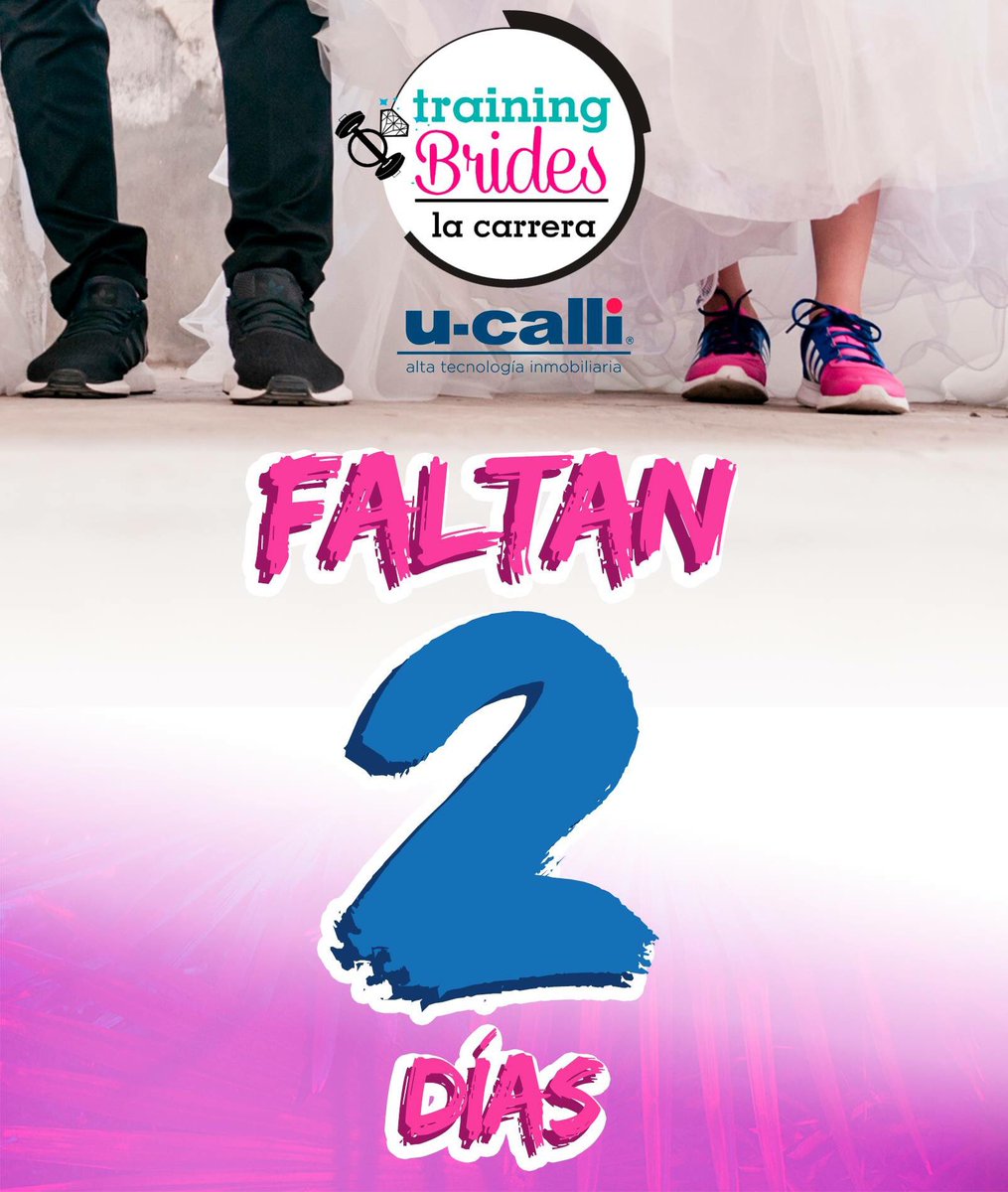 TrainingBride5k's tweet photo. Faltan solo 2 días. @TrainingBride5k @ucallimx No te la puedes perder !!! https://t.co/Ye7juoic5N