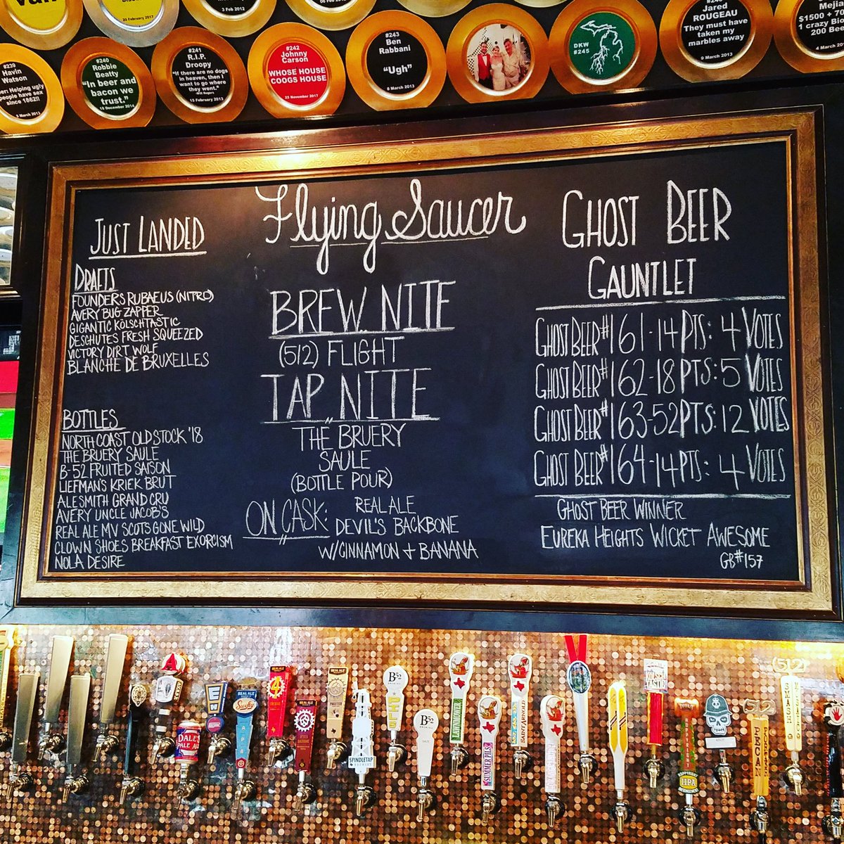 SaucerSugarLand's tweet photo. The upcoming Brew &amp; Tap Nights are going to be legit! 💯💯 Ask your server/bartender for more info.
@512brewing @TheBruery

#saucersugarland #512brewing #thebruery #brewnight #tapnight https://t.co/qyCPDjvSl4