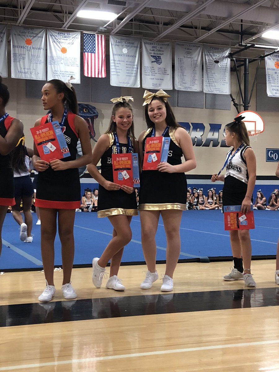 All-Americans Jenna and Emily💛🖤 #allamerican #BIScheer