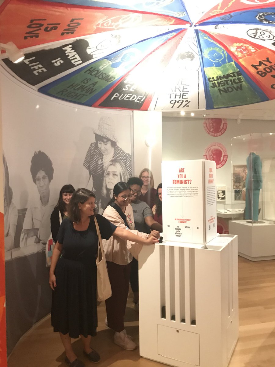 bradlander's tweet photo. Great summer staff outing today to @MuseumofCityNY. Thanks for the tour. We loved #NYAtItsCore #ActivistNewYork and esp. #BeyondSuffrage incl. the canvass plan for the Brooklyn Women’s Suffrage Party! And lunch in East Harlem was tasty, too. https://t.co/AP2MbCgPmY