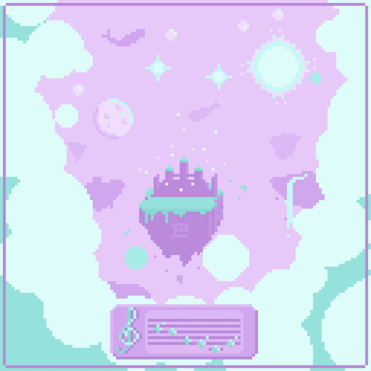 Arkflinn's tweet image. Today&apos;s #pixel_dailies theme was quite interesting. For #musicalinspiration I picked &quot;Light&quot; by Polyphia as it&apos;s a song that&apos;s close to my heart for a lot of reasons and this was the result.

@Pixel_Dailies #pixelart #pixelartist