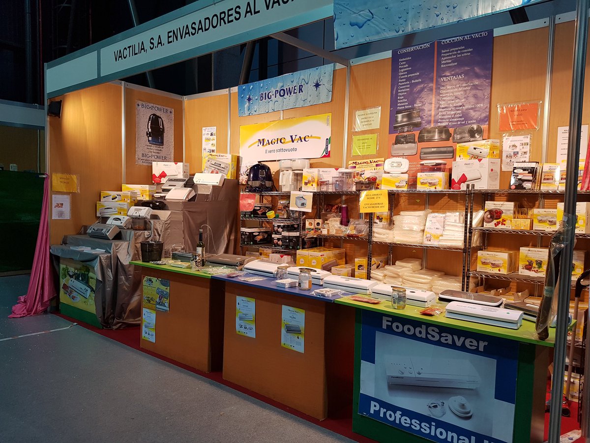 vactilia's tweet photo. Ya lo tenemos todo preparado. A partir de mañana y hasta el día 19, nos vemos en la @fidmagijon @Feriasturias #envasadorasalvacio #MagicVac https://t.co/DFrJ2q3E8C