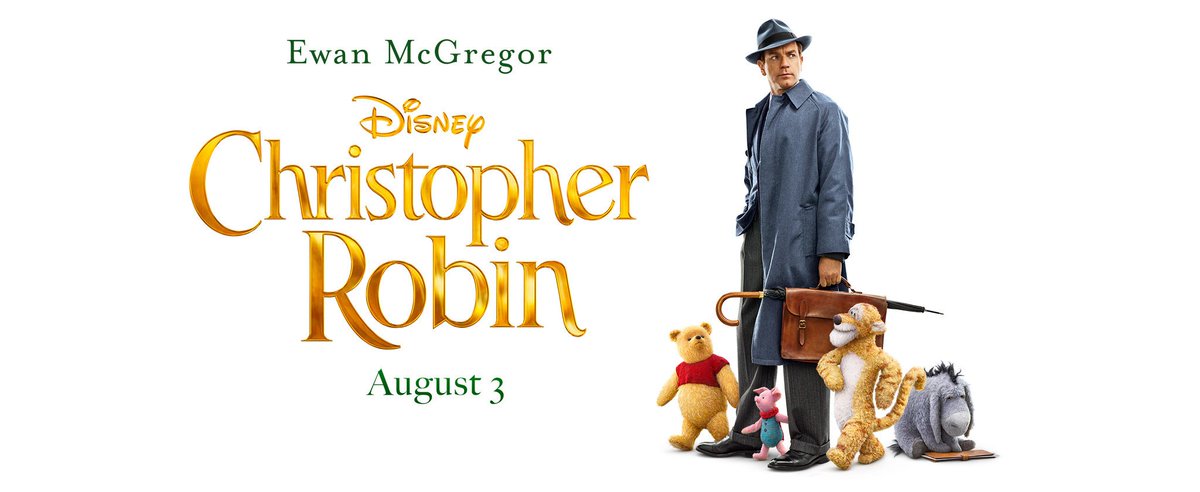 ArtQuench's tweet photo. DISNEY MOVIE CHRISTOPHER ROBIN OUT TODAY! Watch the Trailer get tickets https://t.co/bfHJxpJvju #DisneyChristopherRobin #Disney #Disneyland @DisneylandToday #AMC #movies @Disney @DisneylandAP #outandabout #inspiration #art #travel #WinnieThePooh #ChristopherRobin #NewMusicFriday https://t.co/hxyfnJ5Mhq