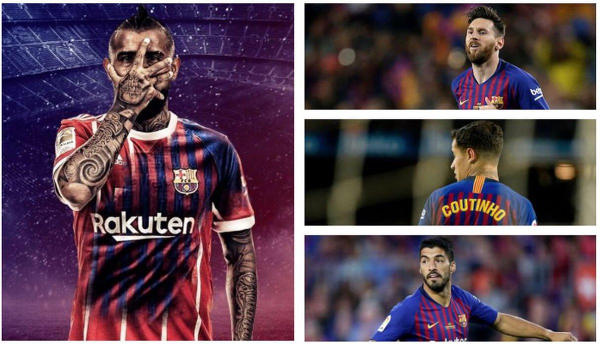 Telcomweb's tweet image. #Oficial Arturo Vidal se transforma en el tercer chileno en menos de una década en ser fichado por el FC Barcelona. ¿Seguirá siendo el Rey del Campo? ¡Déjanos tus comentarios! #Telcomweb #ReyArturo #ArturoVidal @kingarturo23 @FCBarcelona_es