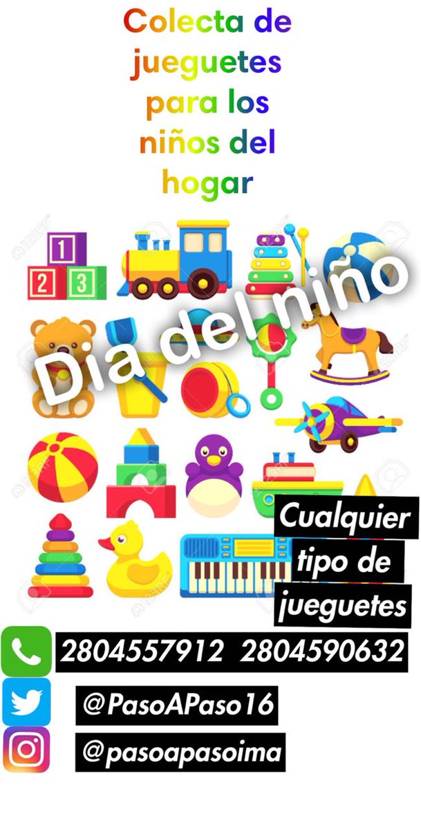 barciaml's tweet photo. #CarteleraSolidaria #Trelew #Campañas #DíaDelNiño 
📝 @SonrisasdeEspe1 Golosinas y juguetes
📝 @PasoAPaso16 #Colecta #Juguetes p el chicos del Hogar 
📝 Biblioteca 22 de Agosto recauda  elementos p festejar 
📝 @UnaManoMas2 lanza sorteo desayuno a beneficio del Materno @adatasur https://t.co/7VHaYo2lP9