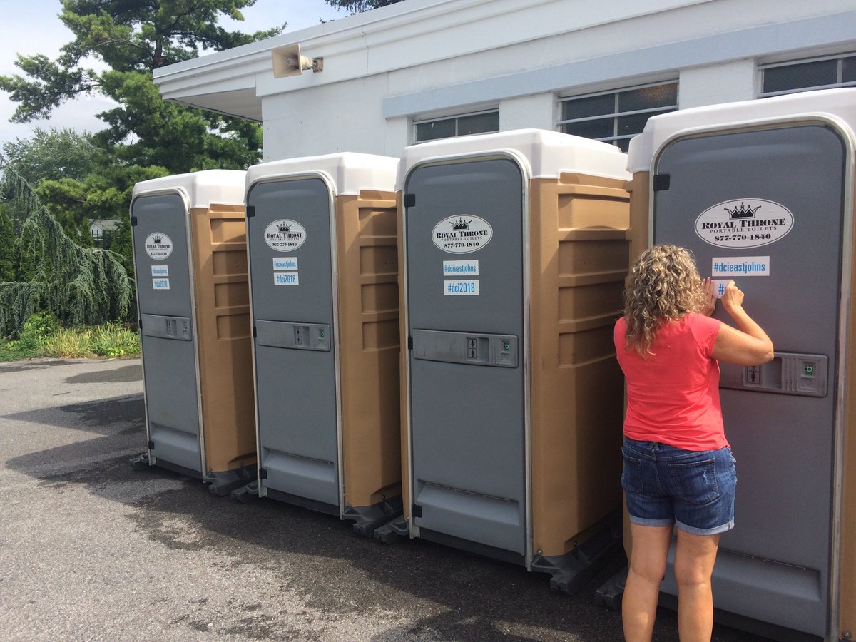 POLYJOHN's tweet image. Best Porta potties on the DCI Tour! Allentown, PA #dci2018 #dci18 #polyjohn #royalthrone
