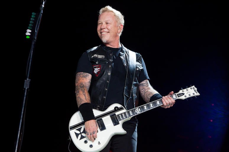 Happy Birthday to Mr James Hetfield from Metallica!
\"Tallica gives you heavy baby!\"
 