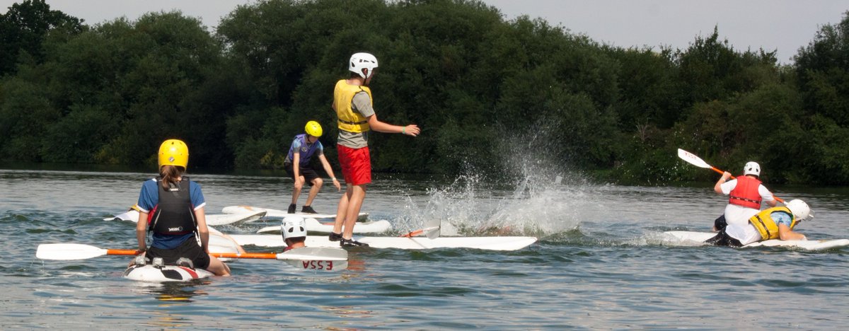 ESSAwatersports's tweet photo. On one of the hottest days of the year, #wobbleboards proved a popular option for #CTT2018, no doubt because involved getting rather wet. It was a huge amount of fun for all. Hope to see you again next year, if not before. https://t.co/LT9FtwNDcJ