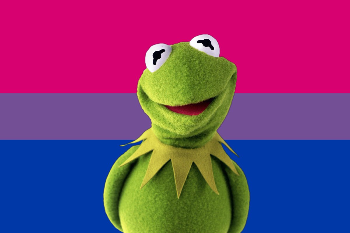 kermit the frog is bisexual.