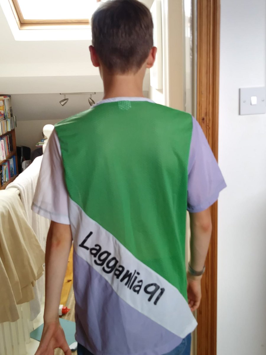 Found an old orienteering top that Ben can borrow for his #Lagganlia2018 JROS week. #tbt #27yrsago @GBRorienteering