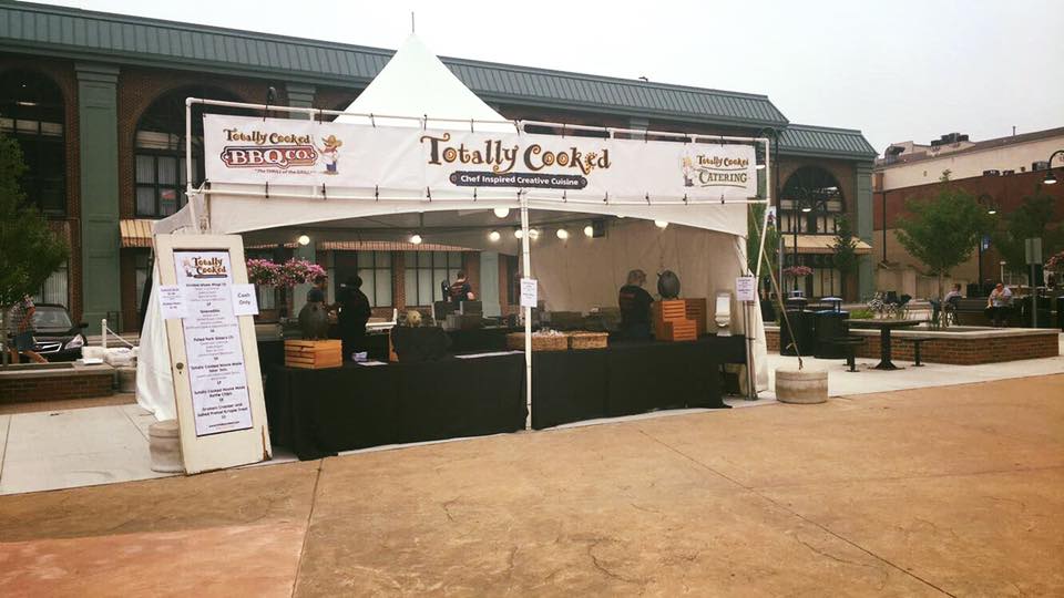 Totally Cooked serving up Pork Schnitzel 🔹 Pierogies w/ #beer braised onions 🔹 Kielbasa and Sauerkraut #Sandwich w/hot mustard 🔹 Polish #Boy Tots 🔹 Chocolate Chip Coconut Rice Treat #DTCFalls #FunFlowHere #FallsFriday