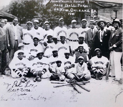 In honor of Louis Armstrong's Birthday tomorrow, August 4, <a href="/IHhotel/">international house</a> has recreated the original jerseys of Louis Armstrong's underground baseball team the #Secret9 and will be wearing them throughout the month! There's also great Armstrong portraits up in the lobby!