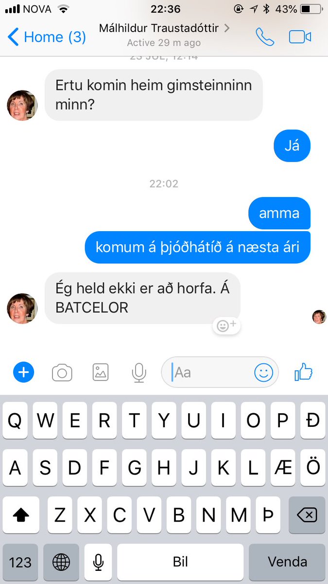 huldamyrdal's tweet photo. Þar fór það https://t.co/Kb4XB73kMg