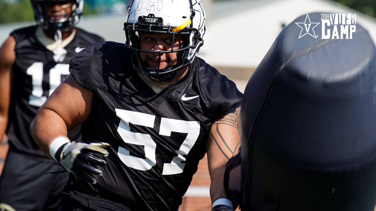 VandyFootball's tweet photo. Pursue. | #AnchorDown #RTI https://t.co/5CJectgeK0