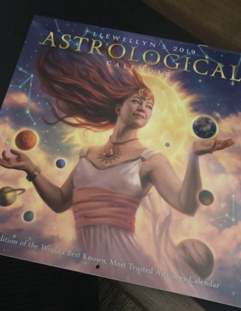 SaraWintersArt's tweet image. Finally got my calendar today in the mail :) Thanks Llewellyn! You can grab a copy here: llewellyn.com/product.php?ea…