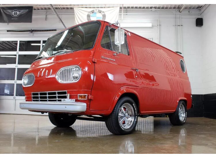 eBay Chicago Illinois - $17,500/OBO: ‘67 #customvan #econoline #vintagevan #fordeconoline #ateamvan #dualexhaust #e100 #classicford #showroomshine #chicago #chitown #panelvan #customvanner #vanner #vannin #econolinegarage