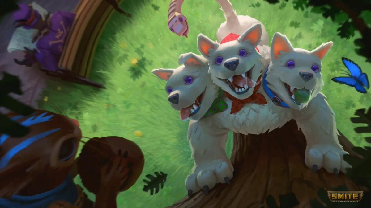 sLainySMITE's tweet photo. Haven't done a giveaway in a while, Lets do a big one.

2x Ares Primal Fire Bundles
2x Geek Beak Thoth
2x Pup Patrol Cerberus
2x SMITE Welcome pack (Anubis, Anubis VP, Stargazer Anubis + 400 Gems)

Follow and RT to enter https://t.co/okVj3ioX76