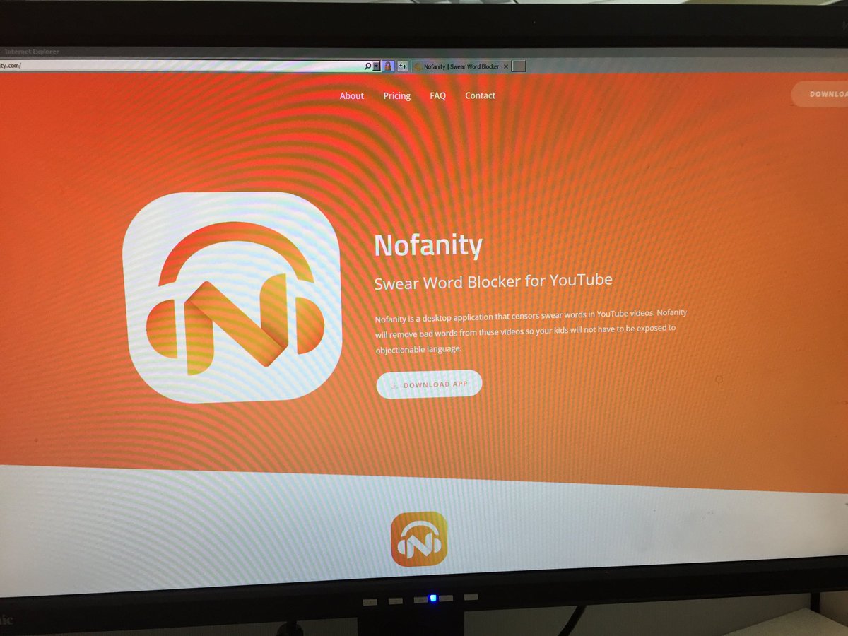 TVNewsBrooke's tweet photo. Want your kids to be able to watch #YouTube without the swear words? Meet the new app, Nofanity. And wait until your hear how old its creator is! The story on ⁦@CBSDFW⁩. https://t.co/X6HoiujoSr