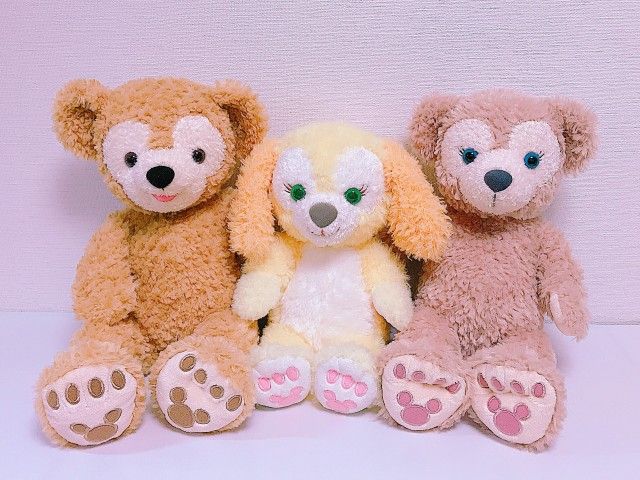 クッキー」ぬいぐるみはダッフィーと比べてどんなサイズ？ 【新着