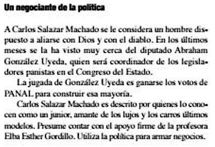 Nadia_Romero1's tweet photo. @CarlosSalazarMachado Negociante de la política y amante de los lujos, consentido de Elba Esther Gordillo es buscado por "olvidar" pagar los carros ultimo modelo que tanto presume por las calles de Jalisco. @MVSJalisco @Notisistema @jaliscomovamos @HechosAMJalisco @Judicatura_JAL https://t.co/kKsYd6HXC4