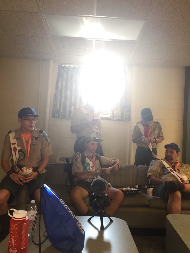 RayRayBrooksie's tweet image. Pre final show meeting at #NOAC2018