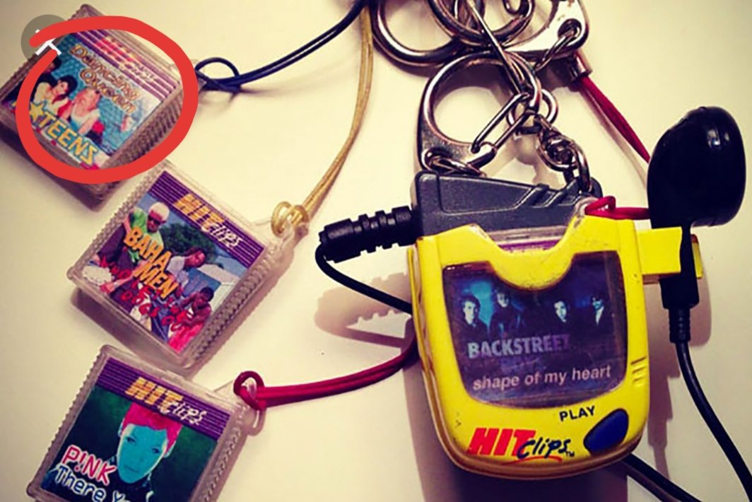 KimberlyKrake's tweet photo. @rebeccathornb Uuuh, yes. Mostly because I listened to the same 30 seconds of their Dancing Queen cover about a million times on my HitClips. 😂 https://t.co/qN703UJKx3