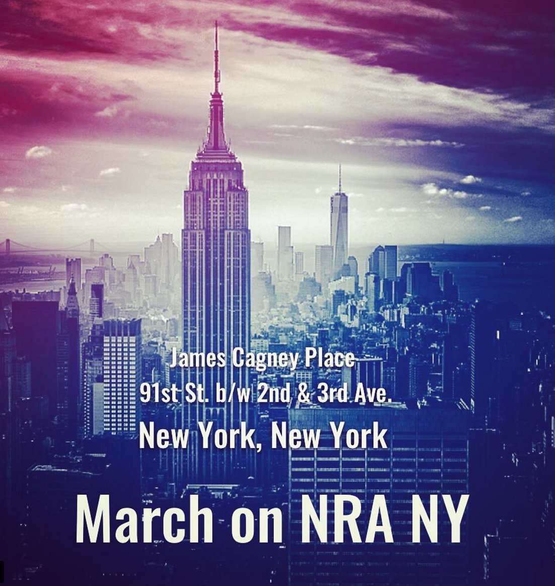 WeCan_Vote's tweet photo. Tomorrow we are marching on the NRA in NYC. Join us at 12pm #marchonnra #saturday #wecanvote #partner #gunreformnow #gunlegislationnow #nonra #augustfourth #bethereorbesquare @GiffordsCourage @womensmarch @gaysXgunsNY @AMarch4OurLives @MarchOnNRA @MarchOnNRANY https://t.co/koHRbWAVRe