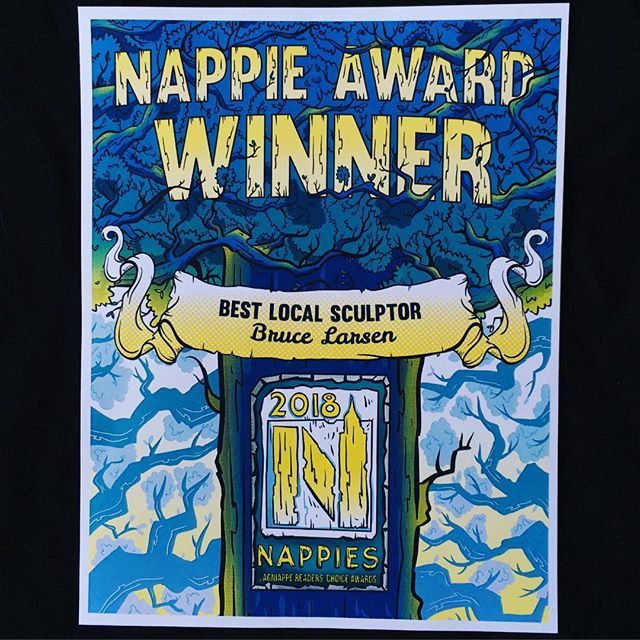 I love what I do, where I live, and all the wonderful people here that make this such a unique, creative place. A big thanks to everyone who voted for me in the Nappies this year. I can’t wait to show you the new installation I’m working on #mobilealabam… ift.tt/2vC0jXB