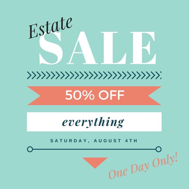 SquareChestnut's tweet image. We are extending our Estate Sale for one more day! Starting tomorrow at 8:00 am until 12:00 pm EVERYTHING is 50% off! 
Come by the Dulaney House at 315 S. Chestnut St and take a little piece of Chestnut Square home with you! #ChestnutSquare