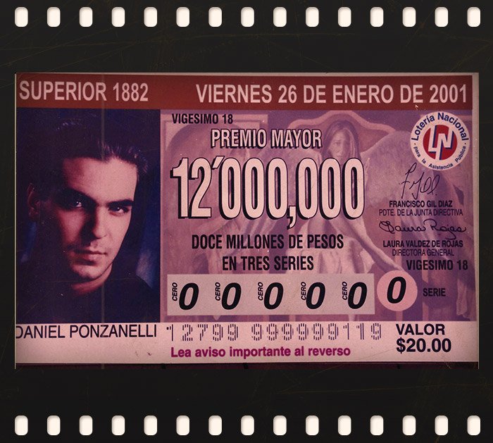 DanielPonzaneli's tweet photo. Aún recuerdo aquella ocasión en la que mi imagen apareció en un billete de Lotería; fue fantástico. Será una anécdota que contaré a mis hijos y que valoraré para toda la vida. #TB #danielponzanelli https://t.co/pl0ZlooJNS