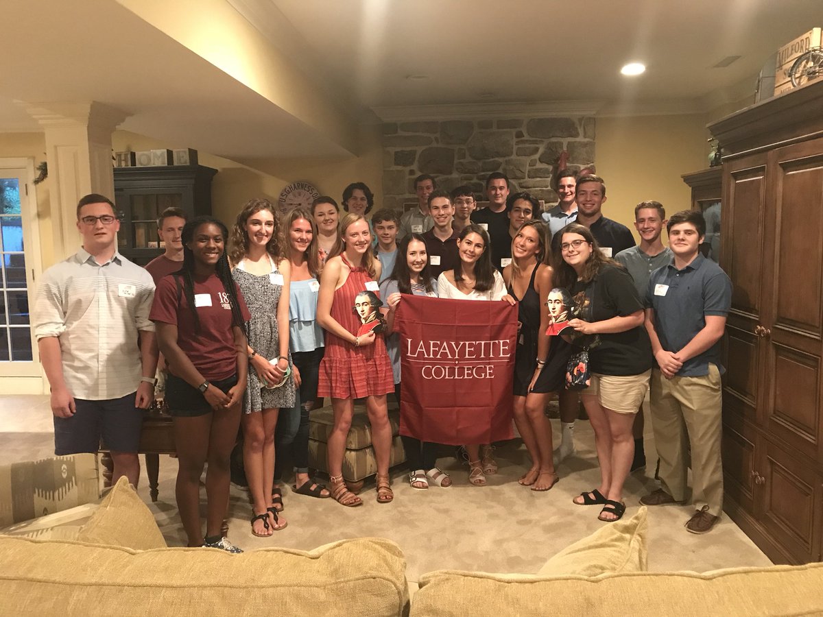 Welcome #Lafayettecollege Class of 2022! @LafCol @alisonbyerly #gopards