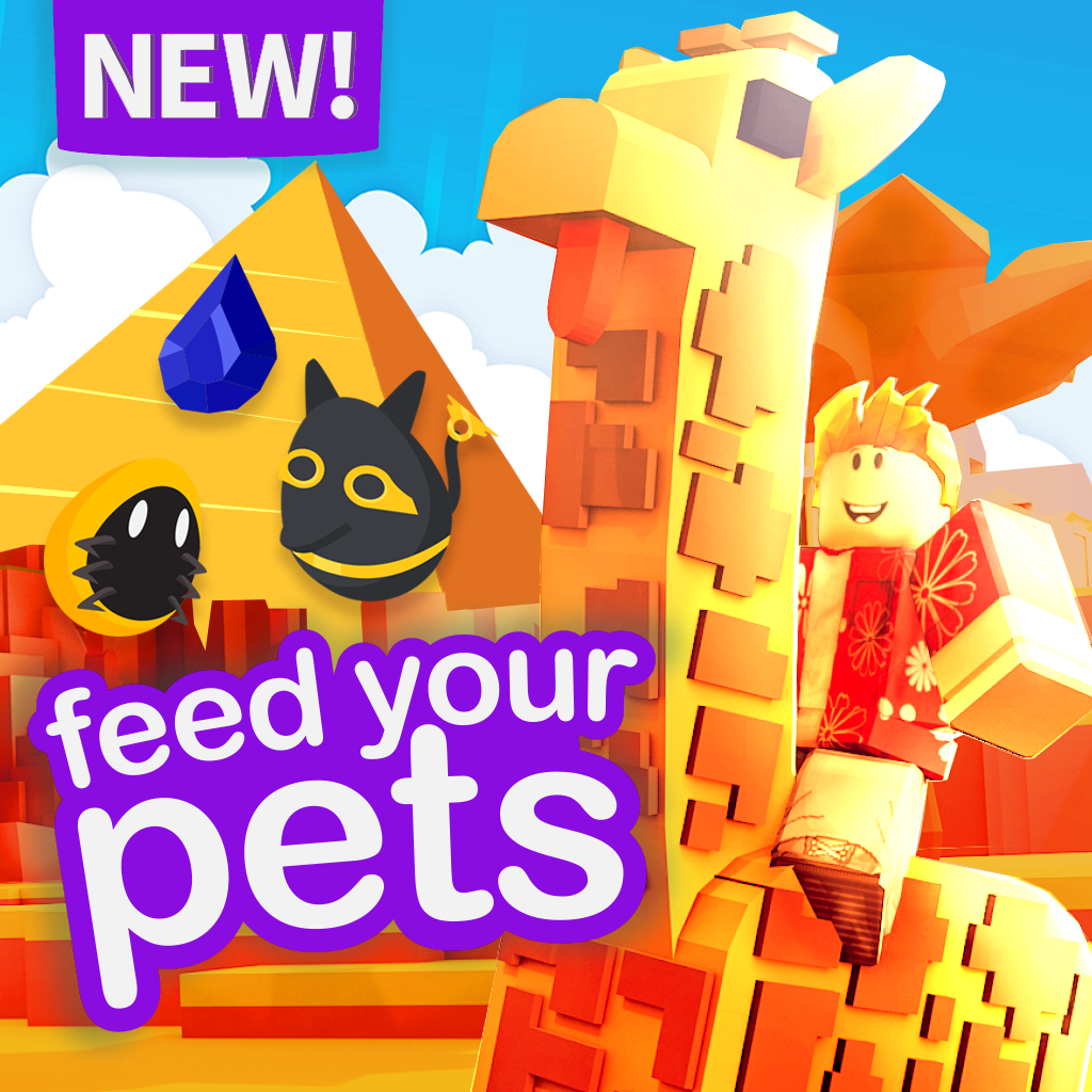 Small Games On Twitter Our Weekly Feed Your Pets Update Is Now Live Explore A New Pyramid In The Desert To Find Two New Pets Also New Features Such As Gathering Areas - our weekly feed your pets update is now feed your pets in roblox Small Games On Twitter Our Weekly Feed Your Pets Update Is Now Live Explore A New Pyramid In The Desert To Find Two New Pets Also New Features Such As Gathering Areas - feed your pets in roblox