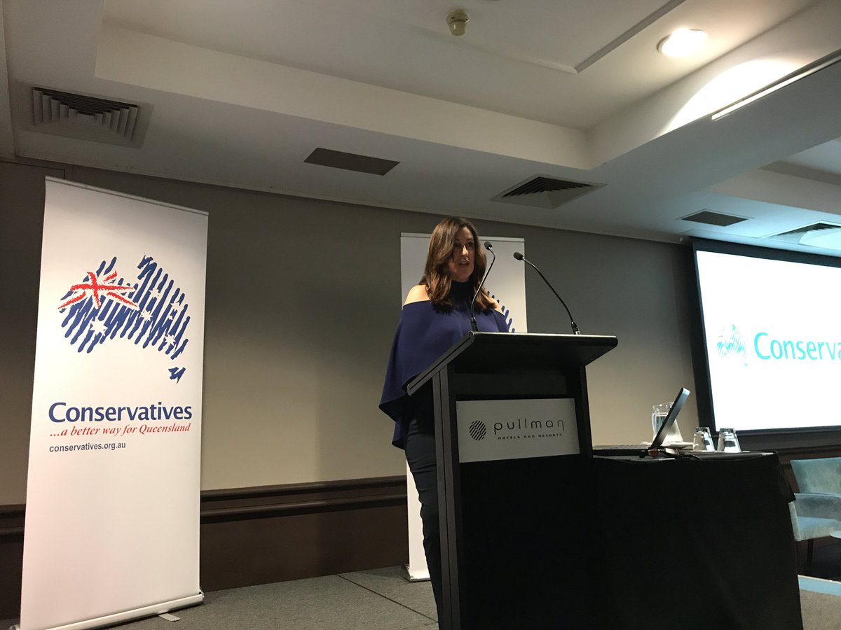 LyleShelton's tweet photo. .@mirandadevine’s memo to the major parties: If you are not fighting against identity politics you are complicit with it. @AuConservatives #QldConsConference #ABetterWay #MakeCommonSenseCommonAgain https://t.co/YAiIQMBkha